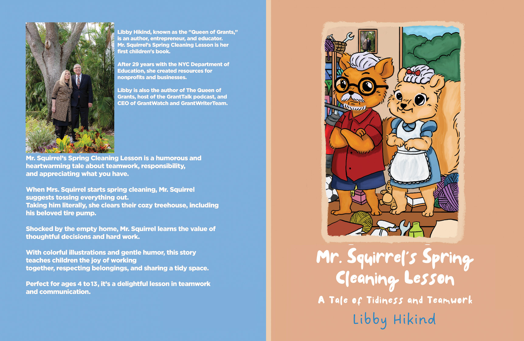 Mr. Squirrel's Spring Cleaning Lesson: A Tale of Tidiness and Teamwork 